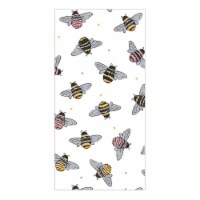 Everyday Living Bees Print Kitchen Towel - White/ Yellow