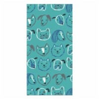 Everyday Living Pups Print Kitchen Towel - Blue