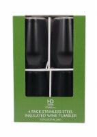 HD Designs Outdoors® Thermal Wine Tumblers - Matte Black Perspective: Main