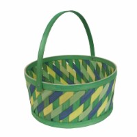Holiday Home Diagonal Weave Easter Basket Perspective: Main