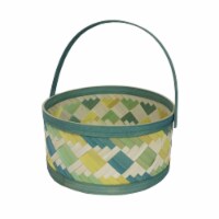 Holiday Home® Diamond Weave Easter Basket Perspective: Main