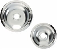 Everyday Living Range Burner Pans - Silver