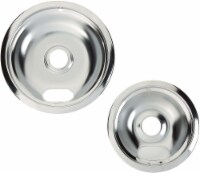 Everyday Living Range Burner Pans - Silver Perspective: Main