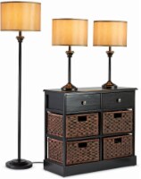 HD Designs McKinley Lamp Set - Black Perspective: Main