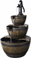 The Joy of Gardening Barrel Fountain Perspective: Main