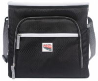 Glacier's Edge 8 Can Cooler - Black Perspective: Main