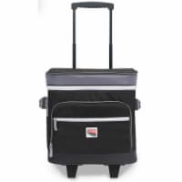 Glacier's Edge® Roller Cooler - Black/Gray Perspective: Main