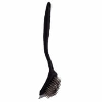 HD Designs Grill Oversized Commercial Stainless Steel Bristle Brush - Black Perspective: Main
