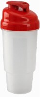 Everyday Living® Mixer/Shaker Bottle - Clear/Red Perspective: Main