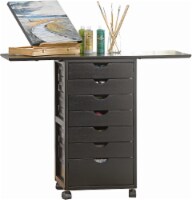 HD Designs® 7-Drawer Craft Cart - Black Perspective: Main