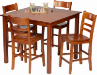 HD Designs Ecco Dining Room Gathering Set - Chestnut Perspective: Main