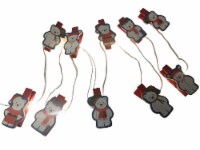 Holiday Home 10 LED Polar Bear Clip Lights Perspective: Main
