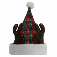 Holiday Home Santa Hat with Antlers Perspective: Main