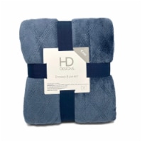 HD Designs® Etched Blanket - Blue
