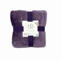 HD Designs Velvet Blanket - Purple