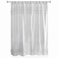 HD Designs Alca Polyester Fabric Shower Curtain - White Perspective: Main