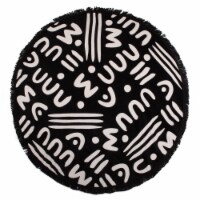 HD Designs Outdoors Round Print Beach Towel - Arches & Stripes Perspective: Main
