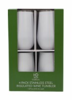 HD Designs Outdoors® Thermal Wine Tumblers -  Matte White Perspective: Main