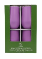 HD Designs Outdoors® Thermal Wine Tumblers - Matte Violet Perspective: Main