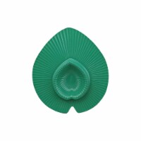 HD Designs Outdoors Leaf Shaped Chip and Dip Tray - Green Perspective: Main