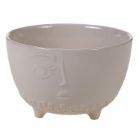 HD Designs Outdoors Embossed Ceramic Serving Bowl with Feet Perspective: Main