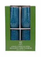HD Designs Outdoors® Stainless Steel Insulated Wine Tumblers - Deep Lake Speck Perspective: Main