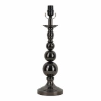 HD Designs Stacked Ball Lamp Base - Gunmetal Perspective: Main
