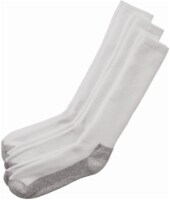 Michael Morgan Men's Over-The-Calf Socks - 3 Pack - White Perspective: Main