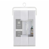 HD Designs Beckett Black Out Window Panel - White