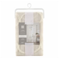 HD Designs Sheer Window Panel - White Perspective: Main