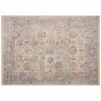 Modavari Cora Ivory Ocean Accent Rug Perspective: Main