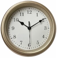 Everyday Living Champagne Color Wall Clock Perspective: Main