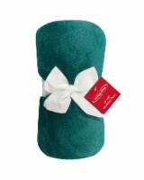 Holiday Home® Tolled Throw Blanket - Green Perspective: Main