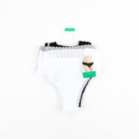 Dip® Womens Cotton Stretch Thong Underwear Perspective: Main