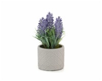 HD Designs Mini Artificial Lavender Potted Plant