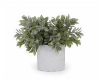 HD Designs Artificial Sage in Quilted Pot Perspective: Main