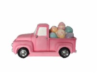 Holiday Home Truck with Eggs Decoration - Pink