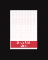 Fred Meyer 8x10 Single Black Mat