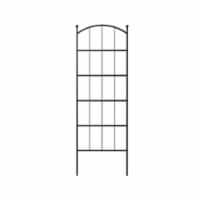 The Joy of Gardening Modern Farmhouse Trellis - Black Perspective: Main