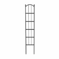 The Joy of Gardening Modern Farmhouse Trellis - Black Perspective: Main