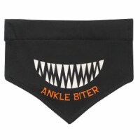Holiday Home Teeth Ankle Biter Pet Bandana Perspective: Main