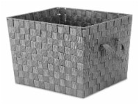 Everyday Living Woven Strap Tote - Gray