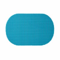 Elrene Home Fashions Waffle Placemat - Turquoise Perspective: Main