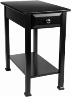 Everyday Living Stewart Recliner Table - Black Perspective: Main