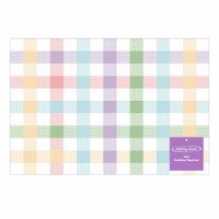 Holiday Home™ Lulu Printed Check Textilene Placemat Perspective: Main
