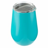 HD Designs Outdoors with Straw Wine Tumbler - Blue Perspective: Main