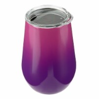 HD Designs Outdoors with Straw Wine Tumbler - Pink/Purple Ombre Perspective: Main