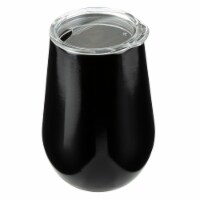 HD Designs Outdoors with Straw Wine Tumbler - Black Perspective: Main