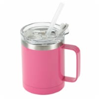 HD Designs Outdoors® Double Wall Stainless Steel Mug - Pink Perspective: Main