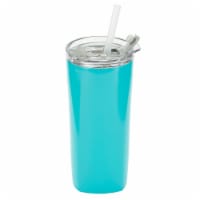 HD Designs Outdoors Doulbe Wall Vacuum Stainless Steel Tumbler - Blue Perspective: Main